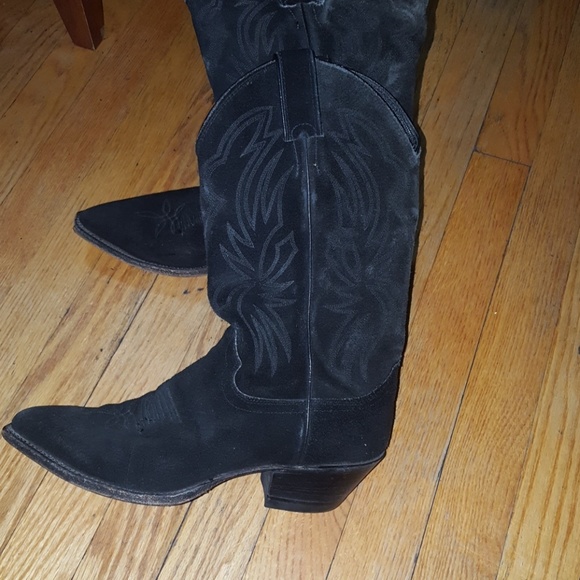 justin suede boots